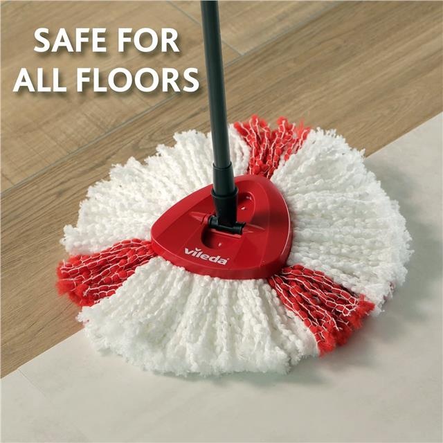 Vileda Easy Wring and Clean Turbo 2-in-1 Microfibre Mop